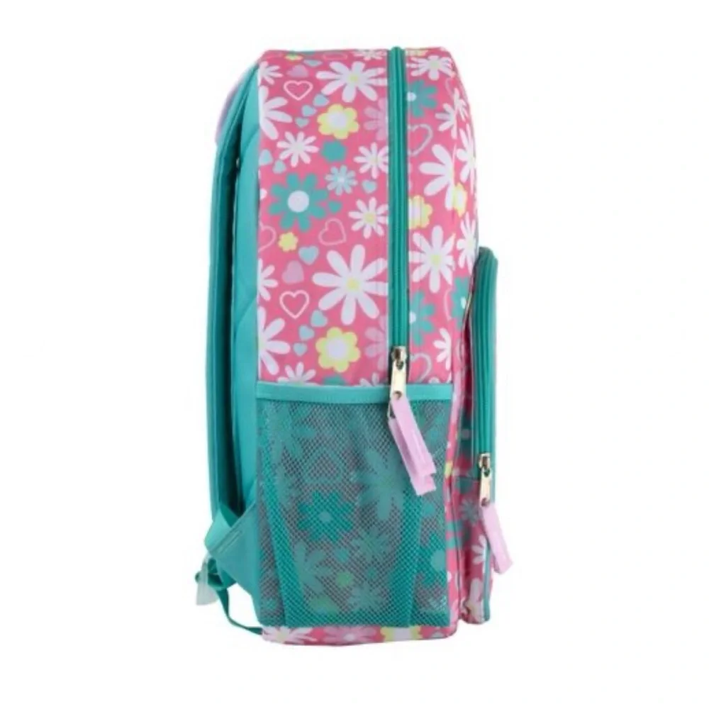 Pink Flower Starburst Laptop Backpack, NWT